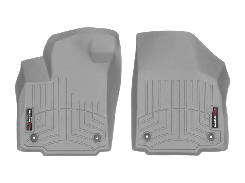 WeatherTech 2019+ Compatible with Dodge Ram 1500 Crew Cab/Quad Cab w/1st Row Bench Seats Front FloorLiner Grey 4614301