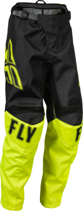 Fly Racing 2023 Adult F-16 Pants (Black/Hi-Vis, 26)