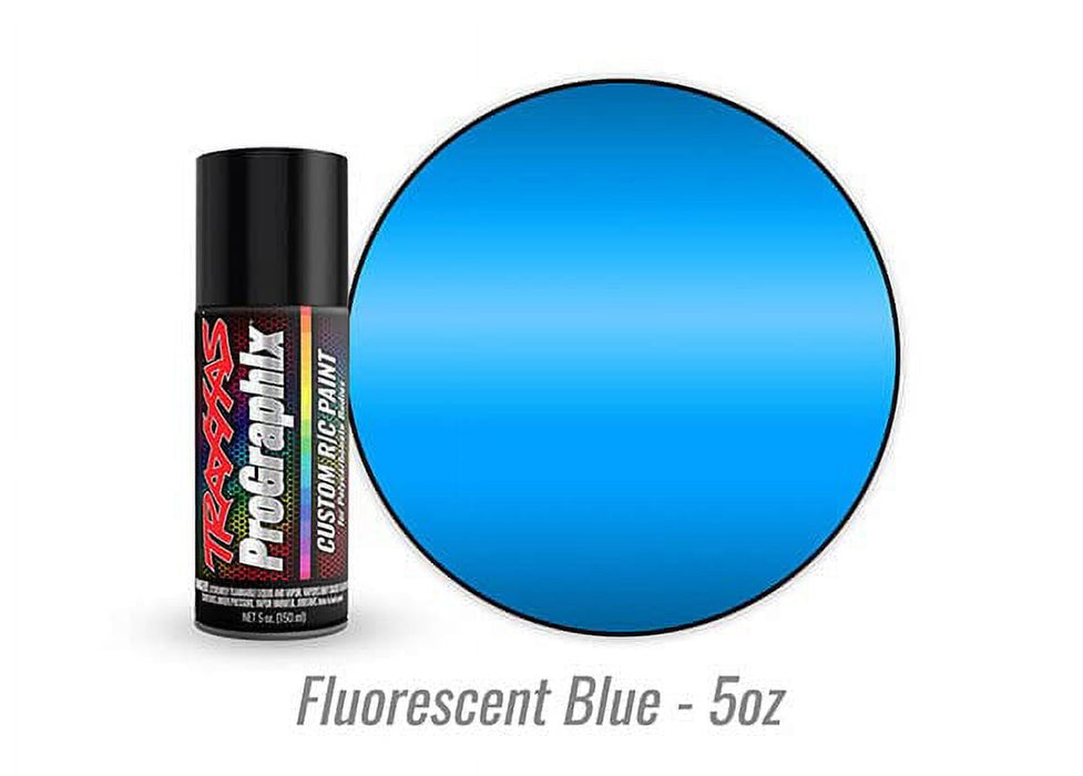 Traxxas Rc Body Paint, Fluorescent Blue (5Oz) Prographix 5064