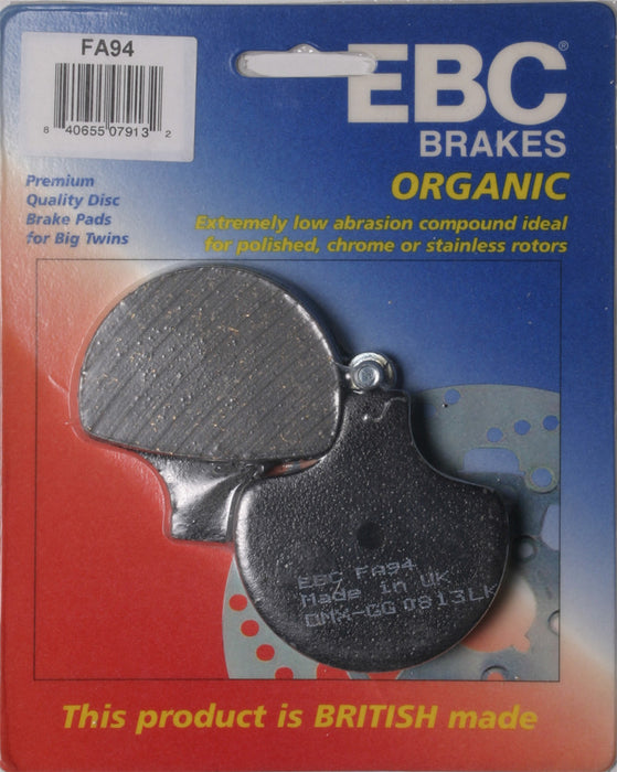 EBC Brakes FA94 Disc Brake Pad Set, Black, One-Size