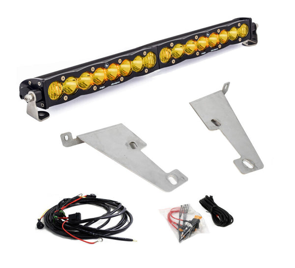 Baja Designs 2022 Fits Toyota Tundra 20in S8 Behind Bumper Light Mount Kit Amber 448077