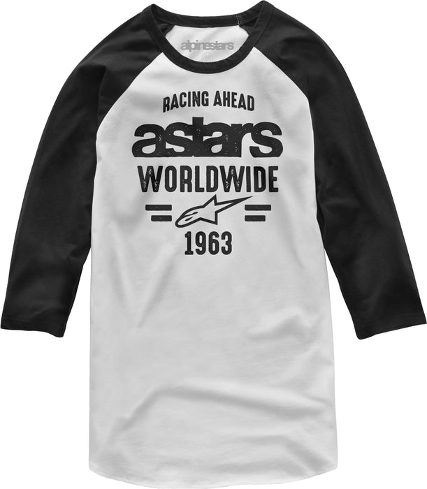 Alpinestars 1139-73030-2010-2XL Entice Prem Tee - White/Black (2X)