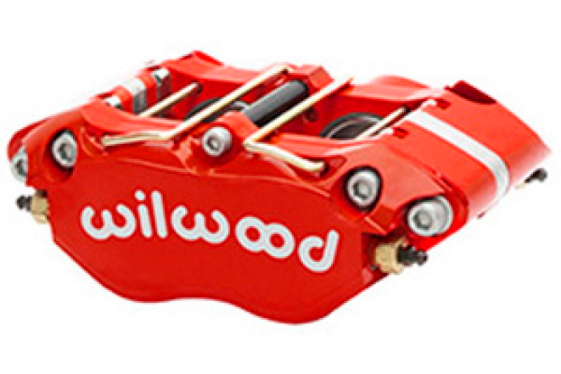 Wilwood Caliper-Dynapro Radial (Thin Pad) 1.75in Pistons .81in Disc Red 120-10000-RD