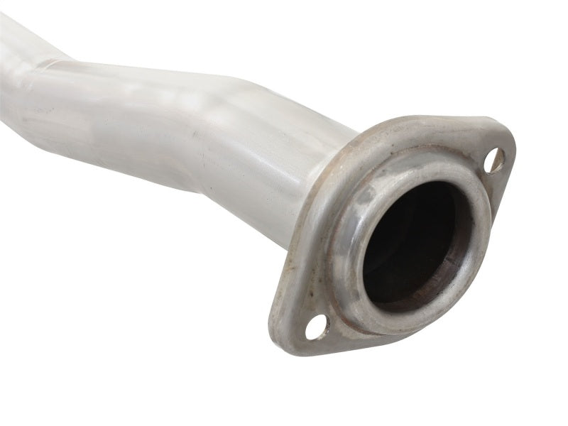 aFe MACHForce XP Exhaust 3in-3.5in SS Single Side Ext CB w/ Polished Tips 15 Ford F150 V8 5.0L CC/SB 49-43073-P