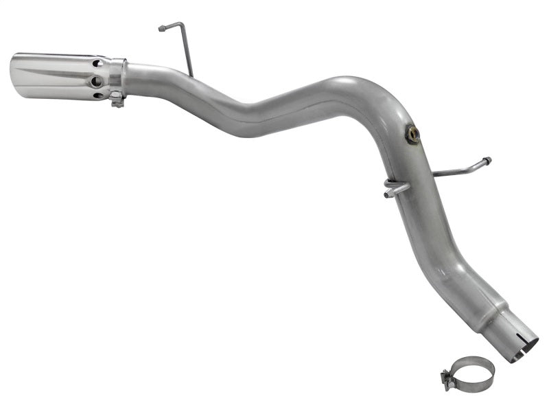 aFe LARGE BORE HD 3.5in DPF-Back SS Exhaust w/Polished Tip 2016 GM Colorado/Canyon 2.8L (td) 49-44064-P