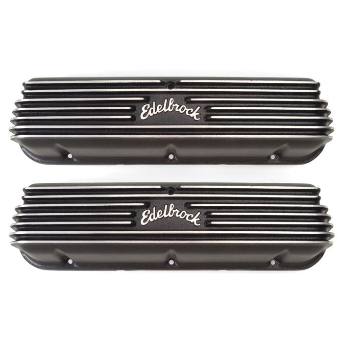 Edelbrock Valve Cover Classic Series Ford 1962-95 221 351W V8 Black 41603