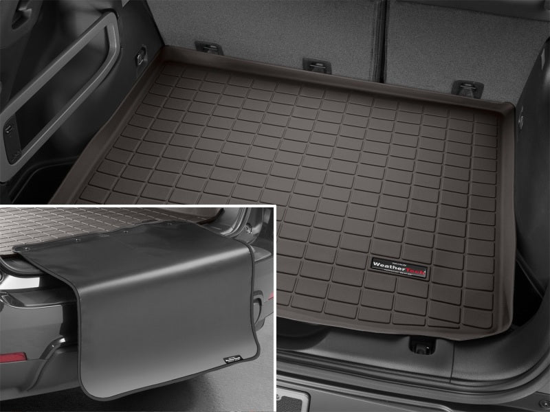 WeatherTech 2014+ compatible with Jeep Cherokee Cargo With Bumper Protector Cocoa 43656SK