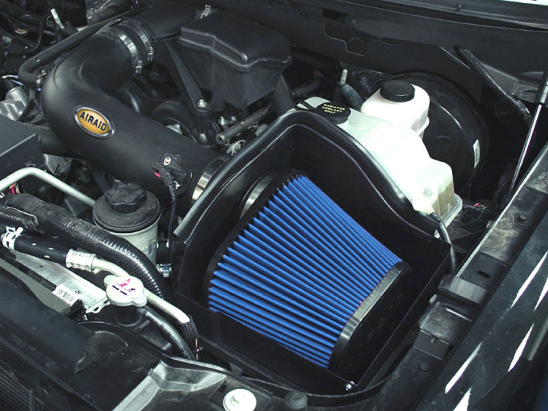 Airaid Cold Air Intake System By K&N: Increased Horsepower, Dry Synthetic Filter: Compatible With 2010 Ford (F150 Svt Raptor) Air- 403-257
