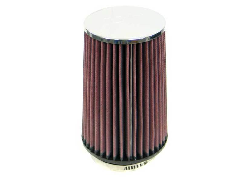 K&N Universal Clamp-On Air Filter: High Performance, Premium, Washable, Replacement Filter: Flange Diameter: 3.5 In, Filter Height: 8 In, Flange Length: 1.25 In, Shape: Round Tapered, RC-4760