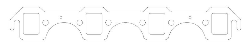 Cometic Ford SB 1.120in x 1.480in Port .030in MLS Exhaust Gasket C5898-030