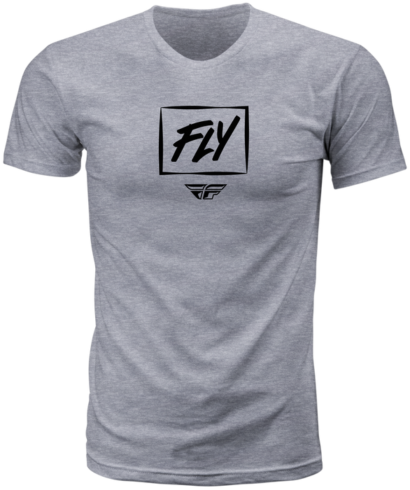 Fly Racing 352-0146S Fly Zoom Tee Grey Sm