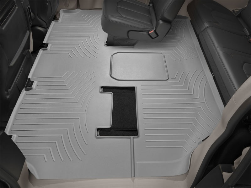 WeatherTech 2019+ RAM 1500 (Crew Cab w/ Rear Under Seat Storage) Rear FloorLiner Grey 4614283