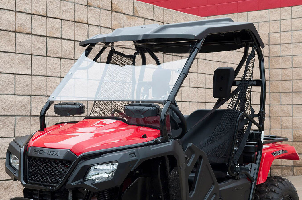 Seizmik Hard Poly Full Vented Windshield For Honda Pioneer 500 25034