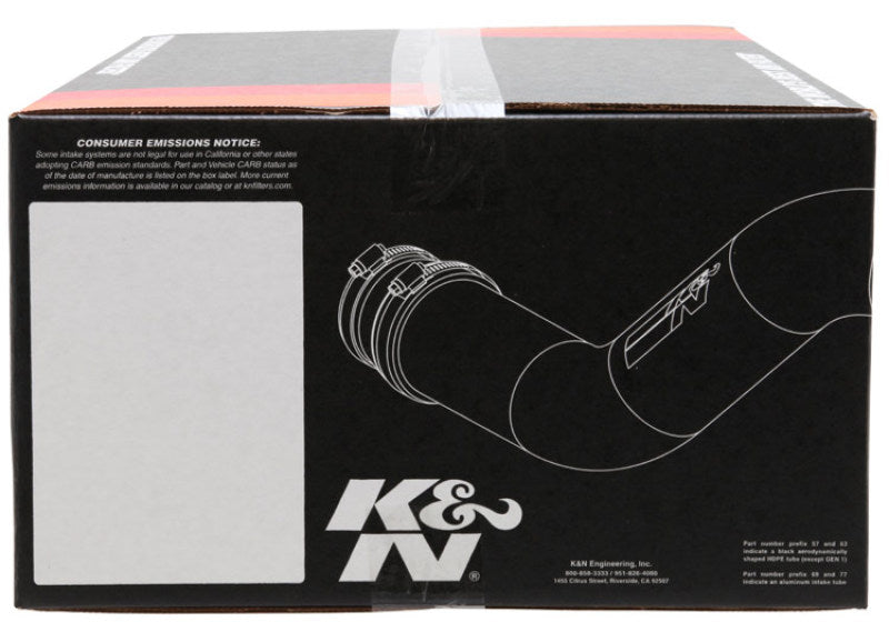 K&N 57-9036 Fuel Injection Air Intake Kit for TOYOTA TUNDRA V8-4.7L/5.7L, 14-15