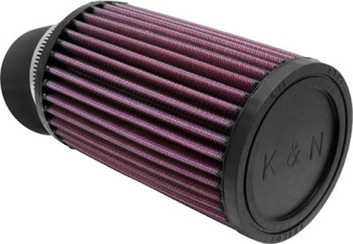 K&N Universal Clamp-On Air Filter: High Performance, Premium, Washable, Replacement Engine Filter: Flange Diameter: 2.4375 In, Filter Height: 6 In, Flange Length: 2 In, Shape: Round, RU-1770