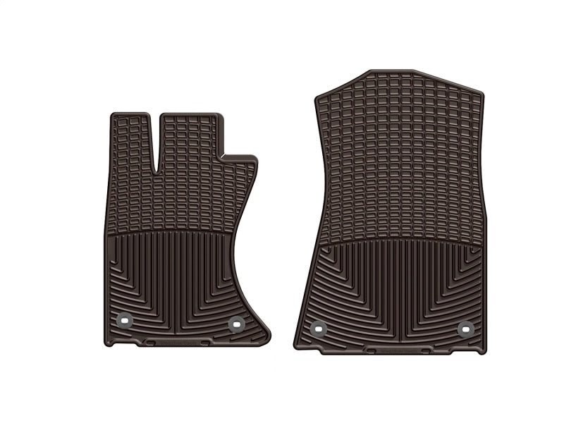 WeatherTech 2013+ Lexus GS Front Rubber Mats Cocoa W279CO