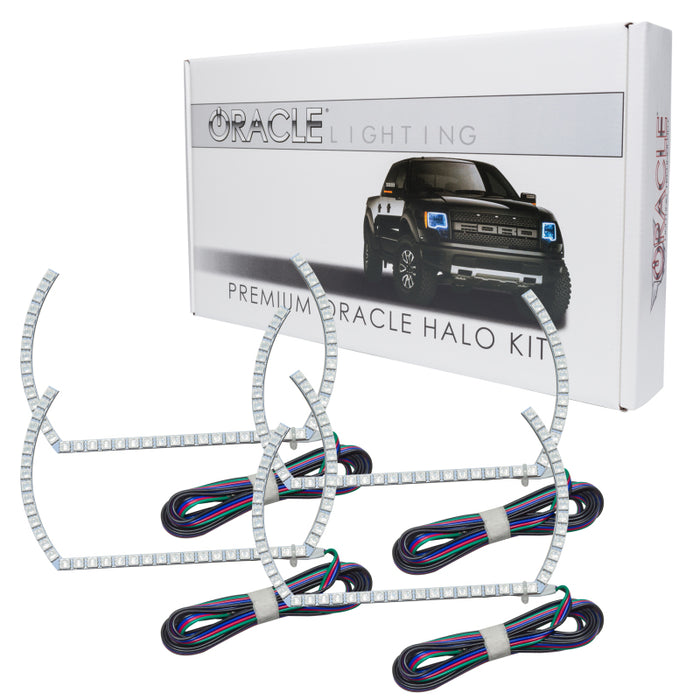 Oracle Lighting 2014-2015 Chevrolet Silverado Led Headlight Projector Halo Kit Mpn: 2386-330
