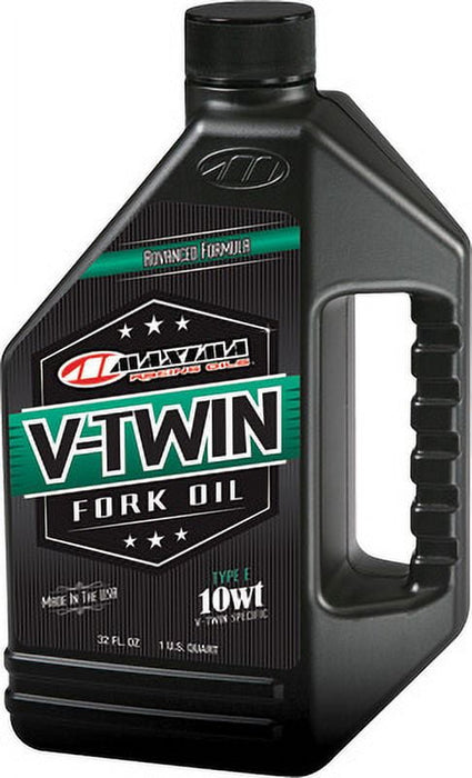 Maxima V-Twin Fork Oil Fluid 10wt 10w 32oz Harley Davidson