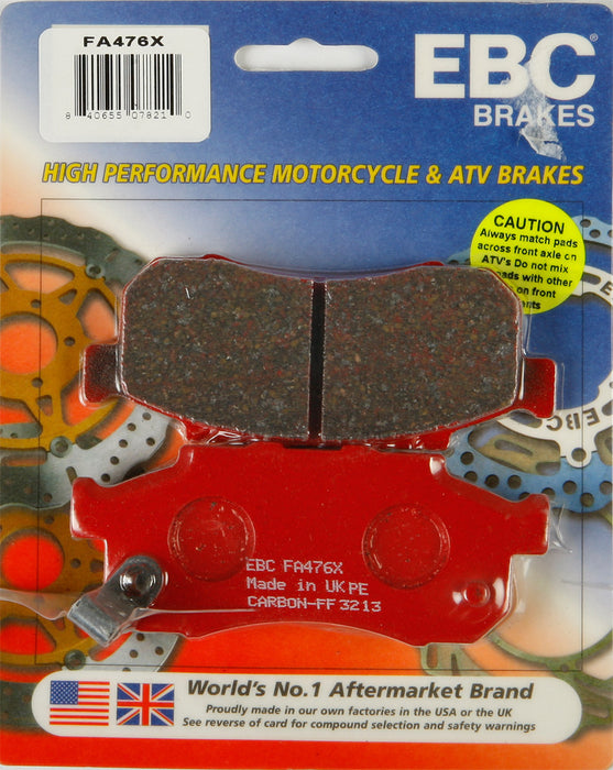 EBC Organic Brake Pads FA476