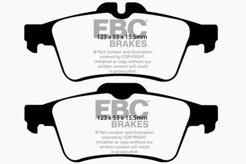 EBC 13-16 Ford Escape 1.6L/2.0T (Incl 4WD) Greenstuff Rear Brake Pads DP61749