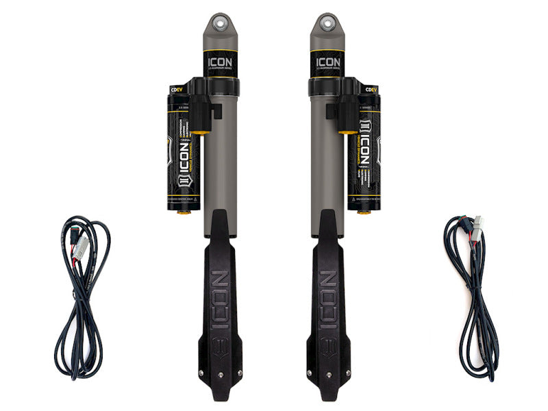 ICON 2020+ compatible with Jeep Gladiator JT 1.5in Rear 2.5 Series Shocks VS PB CDEV Pair 27727EP