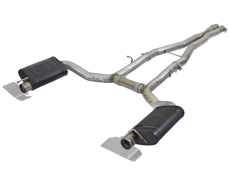 aFe MACH Force-Xp 304 SS Cat-Back Exhaust 15-16 Compatible with Dodge Challenger V8-5.7L 49-32060