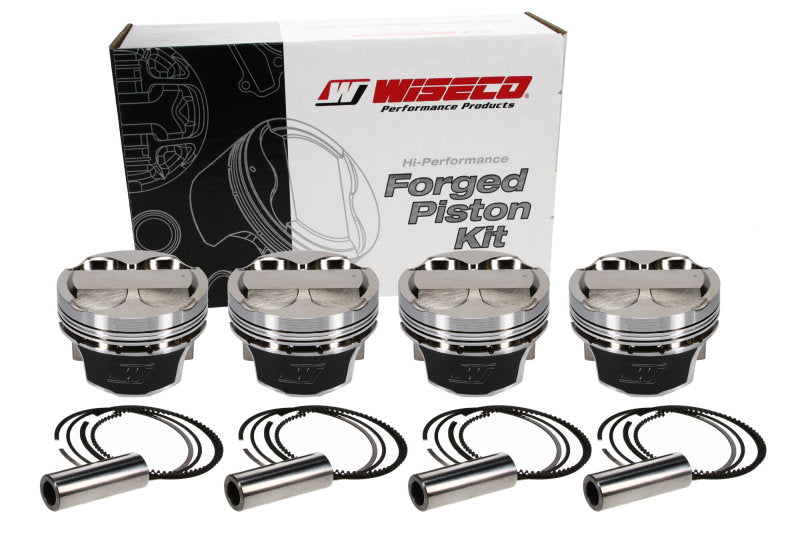 Wiseco Mitsubishi 4G63 7-Bolt 1.9cc Dome 10.5:1 Compression Piston Set K676M87AP