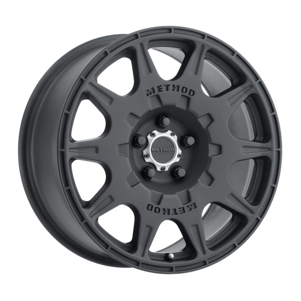 Method MR502 RALLY 16x7 +30mm Offset 5x112 66.7mm CB Matte Black Wheel MR50267057530