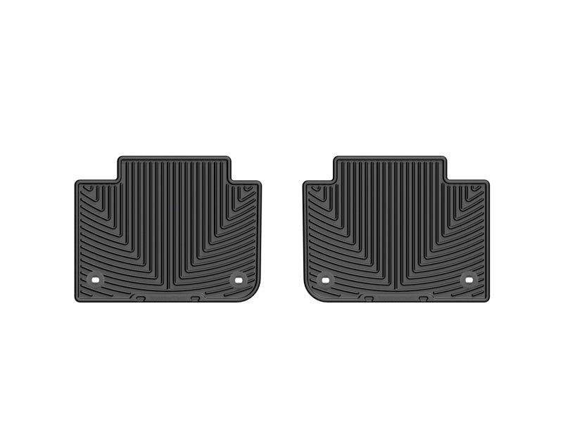 WeatherTech 13+ Lexus GS Rear Rubber Mats Black W280