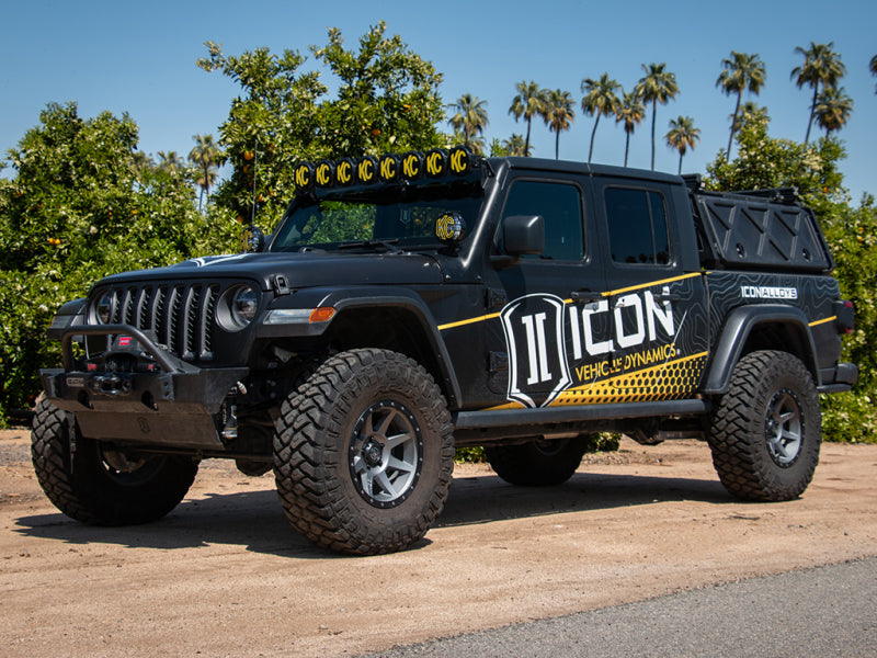 ICON 2020+ compatible with Jeep Gladiator 2.5in Stage 7 Suspension System (Billet) K22107