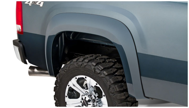 Bushwacker 07-13 GMC Sierra 1500 Fleetside Extend-A-Fender Style Flares 4pc 69.3in Bed Black 40954-02