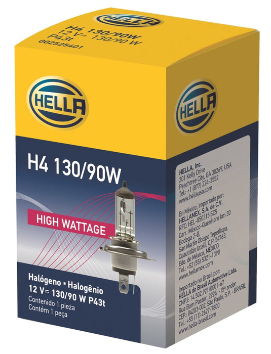 HELLA H4 130/90W Series 130/90 Watt 12 V Halogen Bulb