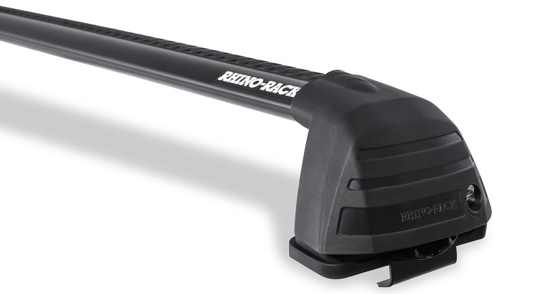 Rhino-Rack 04-08 Ford F150 Super Cab Front Vortex ROC25 Flush 1 Bar Roof Rack Black RV0447B