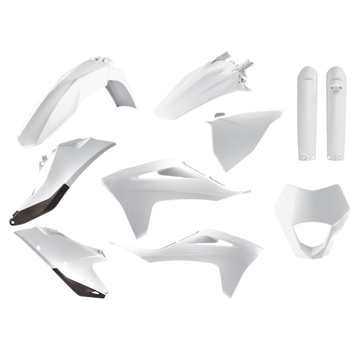 Polisport Complete Replica Plastic Kit White