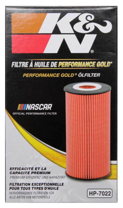 K&N Performance Gold Oil Filter for Hyundai/Kia V6 06-08 Azera/Sonata/Sedona/07-08 Santa Fe HP-7022