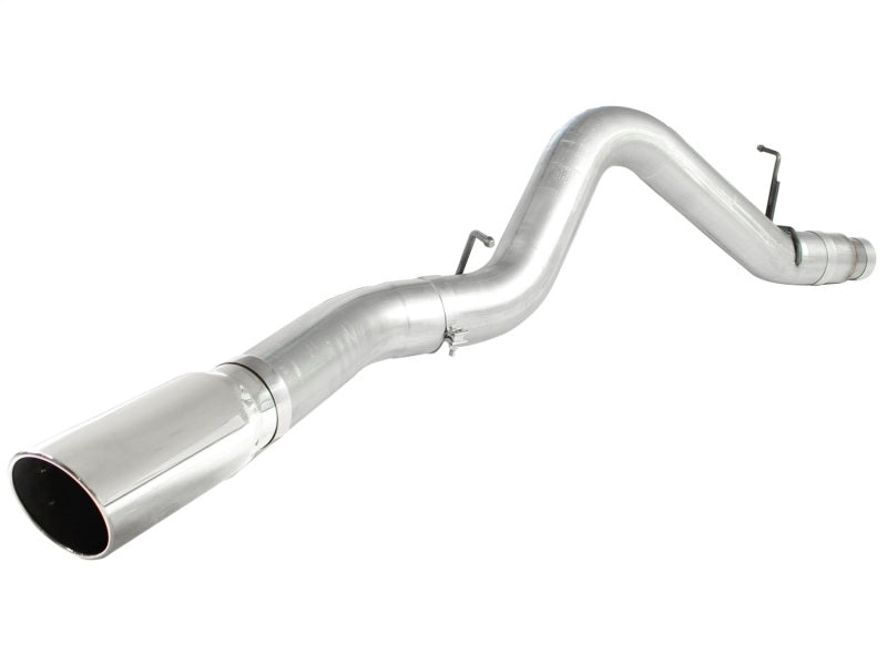 aFe Atlas Exhaust 5in DPF-Back Al Steel 11-13 GM Diesel Trucks V8-6.6L (td) LML (Pol Tip) 49-04041-P