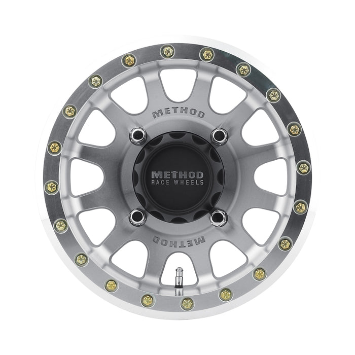 Method MR401 UTV Beadlock 14x7 / 4+3/13mm Offset / 4x156 / 132mm CB Machined Raw Wheel MR40147046343B