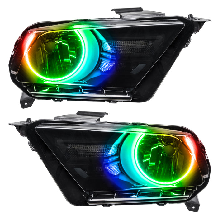 Oracle 10-14 Ford Mustang HL (Non-HID) ColorSHIFT w/ BC1 Controller SEE WARRANTY 7050-335