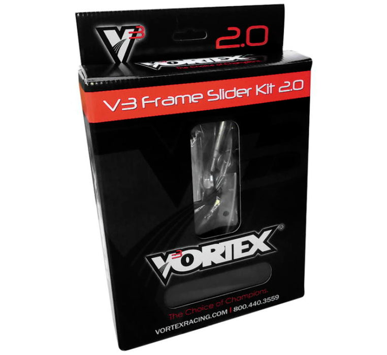 Vortex V3 2.0 Frame Slider Kit (No Modification) Compatible With 11-13 Yamaha Fz8 SR180