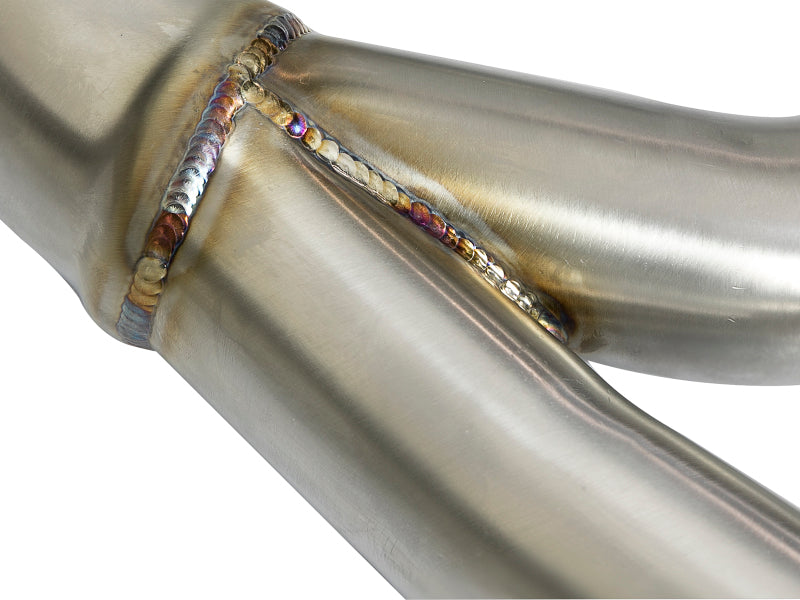 aFe MACH Force-Xp 2-1/2in SS Axle Back Exhaust w/Polished Tips 15+ BMW M3/M4 (F80/F82) L6 3.0L (tt) 49-36338-P