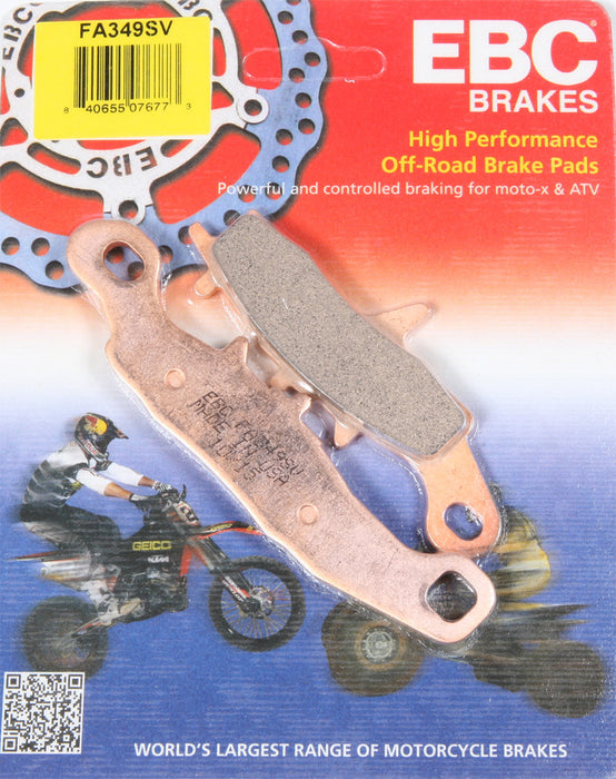 EBC Brakes FA349SV Disc Brake Pad Set, Black