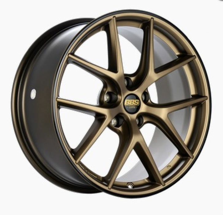 BBS CI-R 20x9.5 5x120 ET40 Bronze Polished Rim Protector Wheel -82mm PFS/Clip Required CI0301MBZ