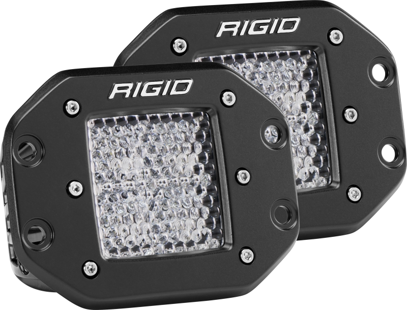 Rigid D-Series Pro Diffused Flush Mount Light Pair 212513