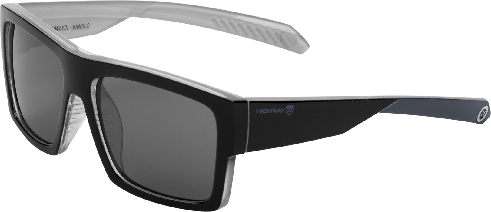 Highway 21 Winslo Sunglasses Black Oleophobic Hydrophobic Coating