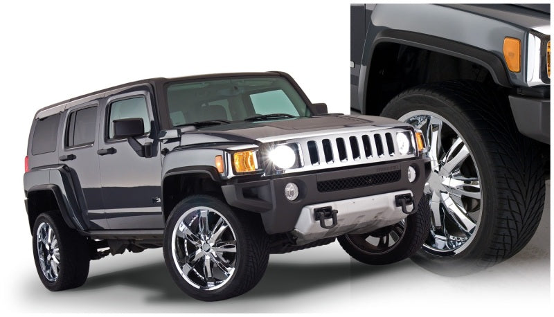 Bushwacker Front & Rear Oe Style Fender Flares For 06-10 Hummer H3 150900-02