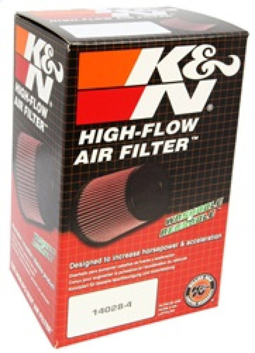 K&N Rc-1824 Motorcycle Universal Chrome Air Filter , Black RC-1824