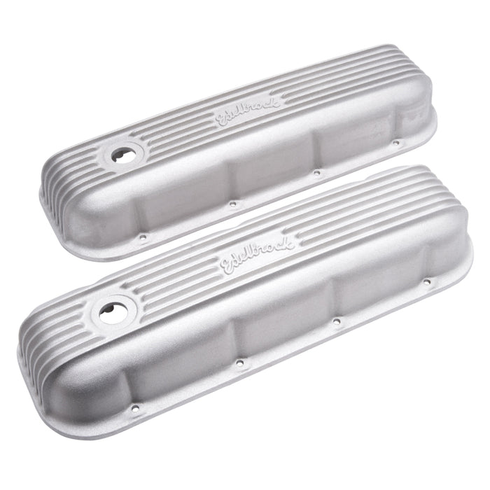 Edelbrock Valve Cover Classic Series Chevrolet 1965 and Later 396-502 V8 Satin 41859