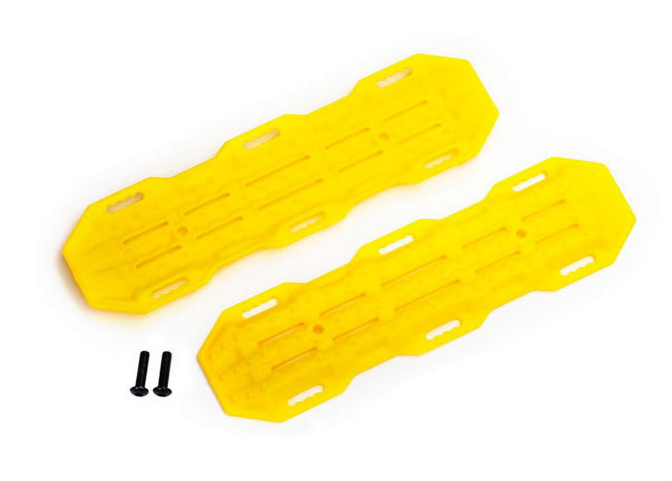 Traxxas Traction Boards, Yellow/ Mounting Hardware 8121A