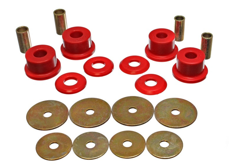 Energy Suspension 90-94 Mitsubishi Eclipse AWD Red Sub-Frame Bushing Set 5.4105R