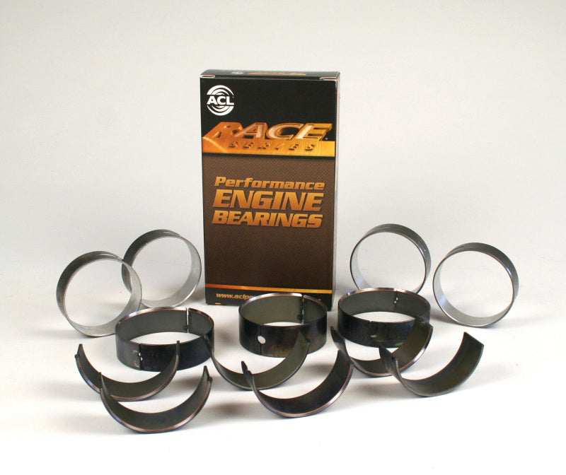 ACL Chevy 262/267/302/305/307/327/350 Race Series Standard Size Main Bearing Set CT-1 Coated 5M909HC-STD